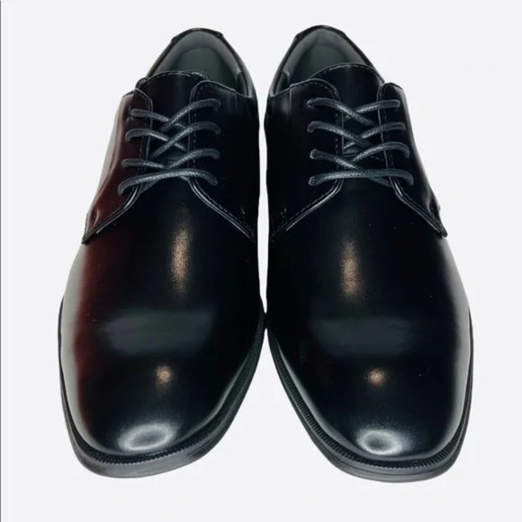 Alfani Mens Andrew Oxfords Dress Shoes Black Lace Up Low Top Almond Toe Sz 7M main image 5